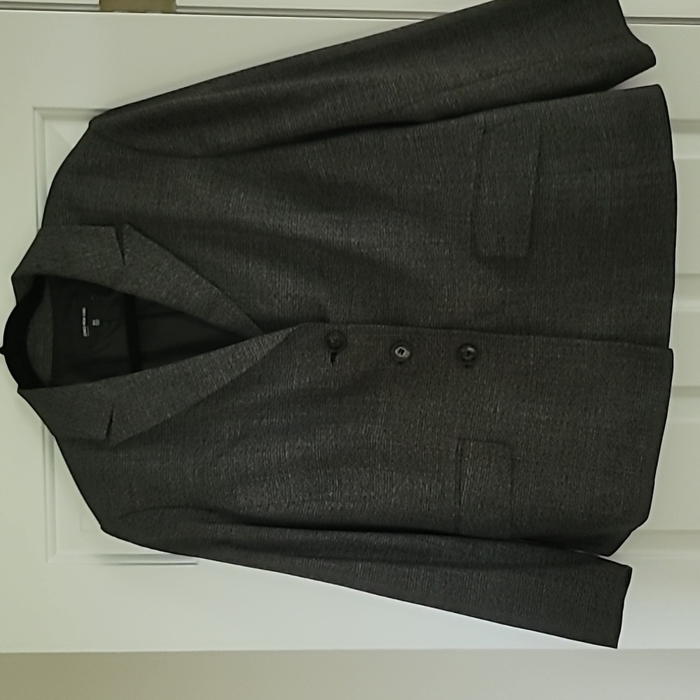 Ladies blazer/gray plaid by JNY
